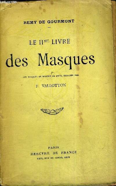 LE DEUXIEME LIVRE DES MASQUES - EXEMPLAIRE N8829