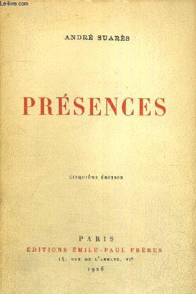 PRESENCES