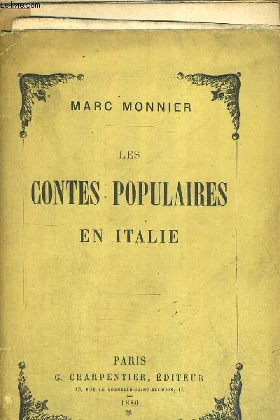 LES CONTES POPULAIRES EN ITALIE