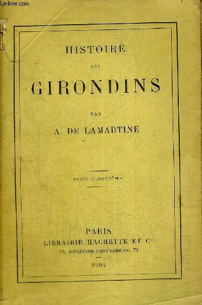 HISTOIRE DES GIRONDINS