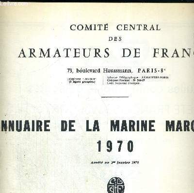 ANNUAIRE DE LA MARINE MARCHANDE 1970