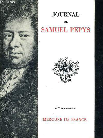 JOURNAL DE SAMUEL PEPYS