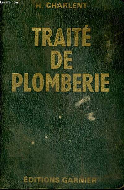 TRAITE DE PLOMBERIE - ET D'INSTALLATION SANITAIRE