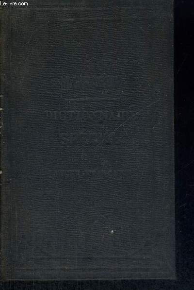 DICTIONNAIRE SPECIAL DE LA LANGUE FRANCAISE - D'APRES L'ACADEMIE - NOUVELLE EDITION