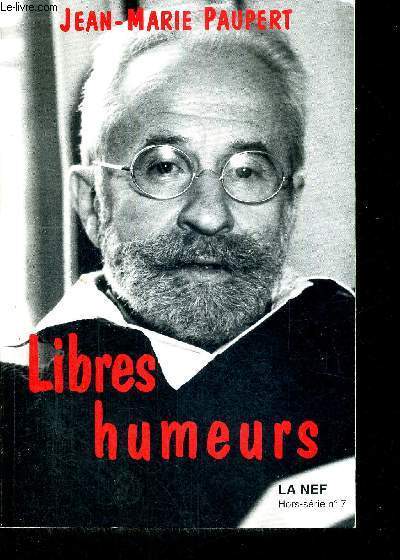 LIBRES HUMEURS - HORS SERIE N7