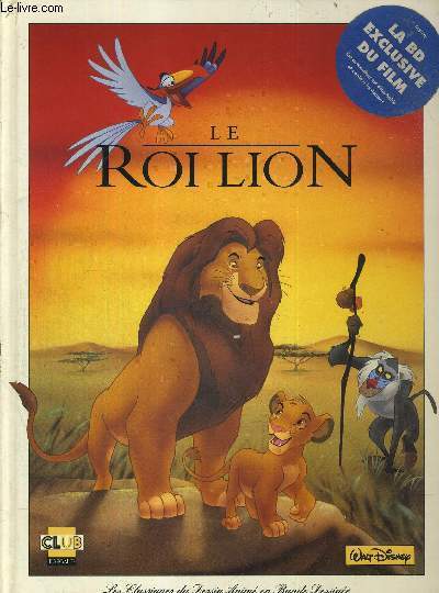 LE ROI LION - LES CLASSIQUES DU DESSIN ANIME EN BANDE DESSINEE