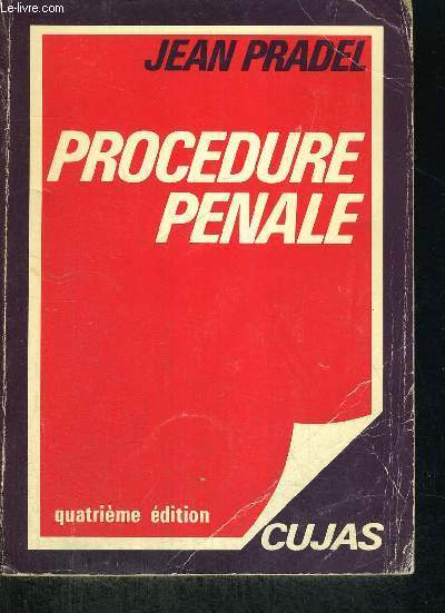 PROCEDURE PENALE - 4EME EDITION