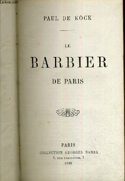 LE BARBIER DE PARIS