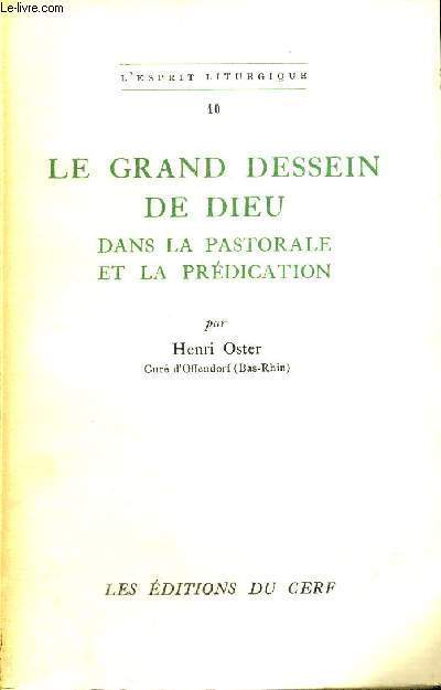 LE GRAND DESSEIN DE DIEU DANS LA PASTORALE ET LA PREDICATION