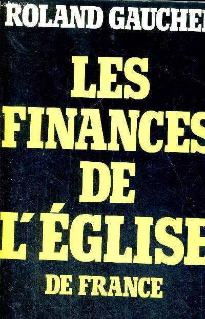 LES FINANCES DE L'EGLISE DE FRANCE