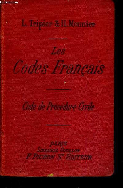 LES CODES FRANCAIS - COLLATIONNES SUR LES TEXTES OFFICIELS