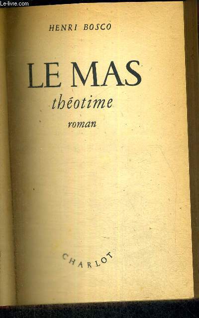 LE MAS - THEOTIME