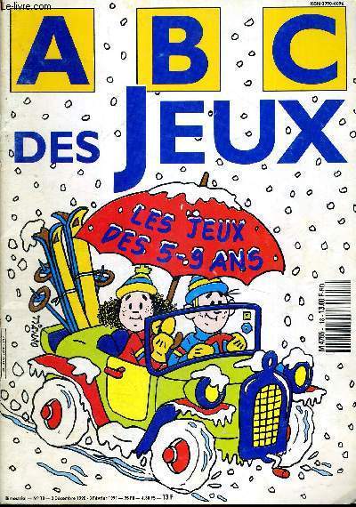 ABC DES JEUX - LE JEUX DES 5-9 ANS - N18 - 3 DECEMBRE 1990 - 3 FEVRIER 1991