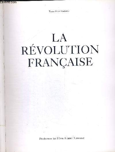 LA REVOLUTION FRANCAISE
