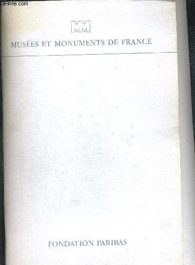 MUSEE ET MONUMENTS DE FRANCE- MUSEE BONNAT - VILLE DE BAYONNE - BONNAT - SEPTEMBRE 1987 - JUIN 1988 - N8