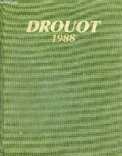 DROUOT 1988 - L'ART ET LES ENCHERES EN FRANCE