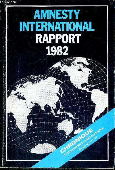 AMNESTY INTERNATIONAL RAPPORT 1982