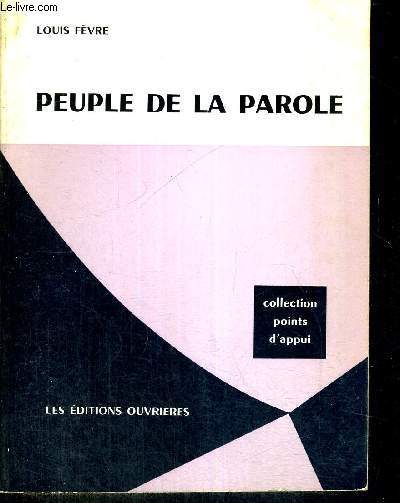 PEUPLE DE LA PAROLE - COLLECTION POINTS D'APPUI