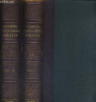 THEOLOGIA MORALIS - 2 VOLUMES - TOMES 1 ET 2 - EDITIO UNDECIMA