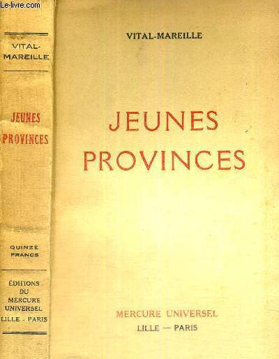 JEUNES PROVINCES - EXEMPLAIRE N0894