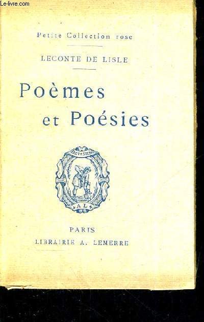 POEMES ET POESIES - PETITE COLLECTION ROSE