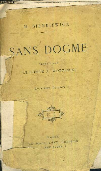 SANS DOGME - 8EME EDITION