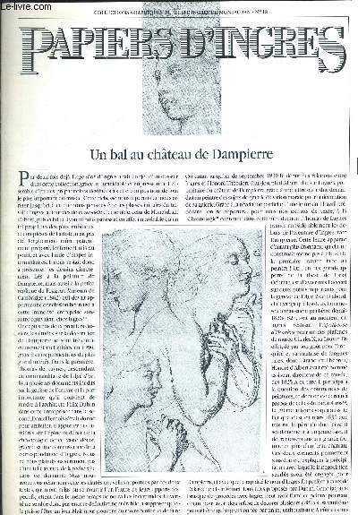 PAPIERS D'INGRES - UN BAL AU CHATEAU DE DAMPIERRE - COLLECTIONS GRAPHIQUES DU MUSEE INGRES DE MONTAUBVAN - N18