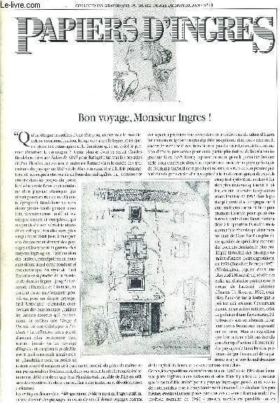 PAPIERS D'INGRES - BON VOYAGE, MONSIEUR INGRES ! - COLLECTIONS GRAPHIQUES DU MUSEE INGRES DE MONTAUBAN - N19