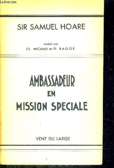 AMBASSADEUR EN MISSION SPECIALE