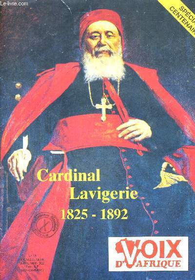 CARDINAL LAVIGERIE 1825-1892 - N13