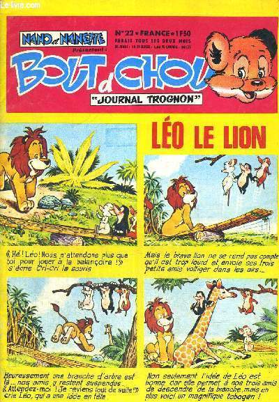 BOUT D'CHOU - JOURNAL TROGNON - N22 - LEO LE LION