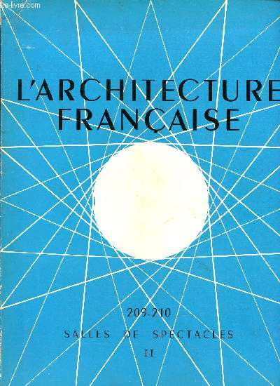 L'ARCHITECTURE FRANCAISE / SALLE DE SPECTACLES II