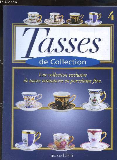 TASSE DE COLLECTION - N4 - LE PAYSAGE DANS LA PORCELAINE AU XVIIIe SIECLE