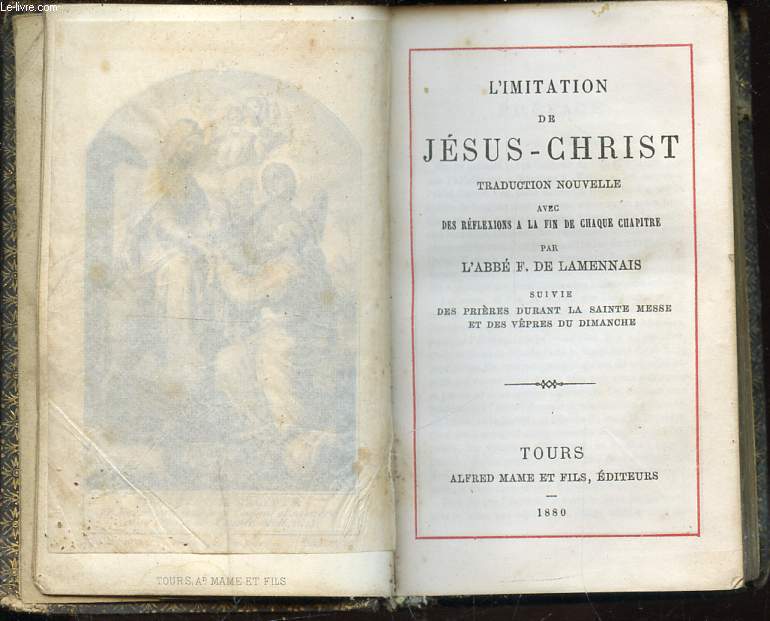 L'IMITATION DE JESU-CHRIST. N73.