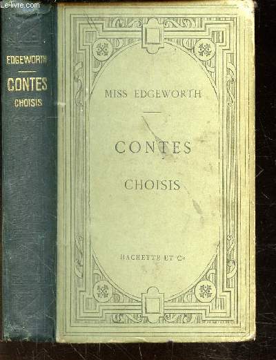 CONTES CHOISIS -Publis avec une notice et des notes par J. Mother.