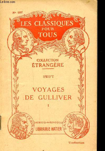 VOYAGES DE GULLIVER - TOME I / N187 DE LA COLLECTION 