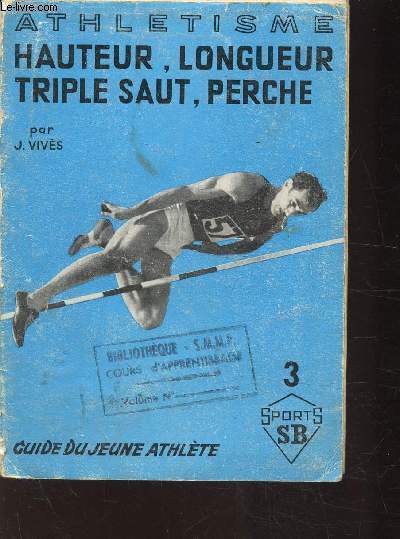 ATHLETISME - HAUTEUR, LONGUEUR, TRIPLE SAUT, PERCHE + 1 auto-collant