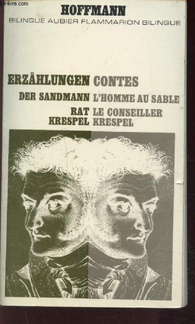 CONTES - L'HOMME AU SABLE - LE CONSEILLER KRESPEL - Texte Allemand/Franais