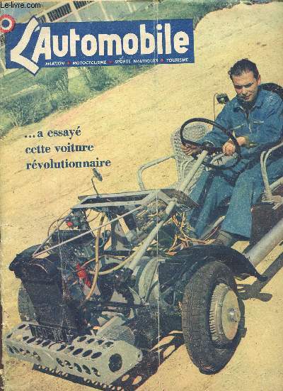 L'AUTOMOBILE - AVIATION - MOTOCYCILSME - SPORTS NAUTIQUE - N73 - MAI 1952 -