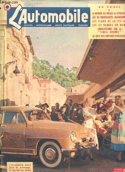 L'AUTOMOBILE N62 - JUILLET 1951 -