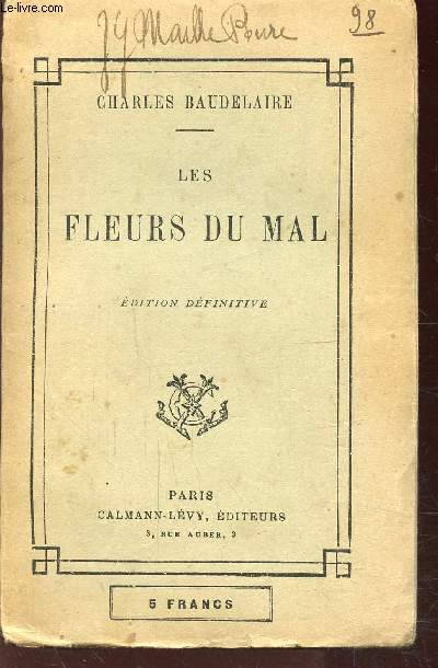 LES FLEURS DU MAL