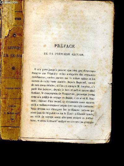 LETTRES SUR LE NORD