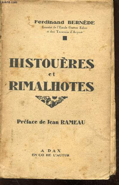 HISTOUERES ET RIMALHOTES