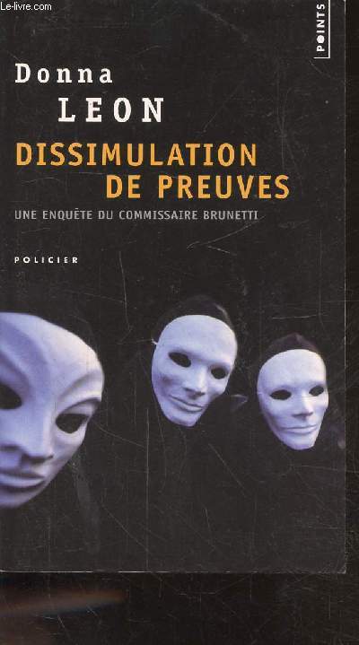 DISSIMULATION DE PREUVES