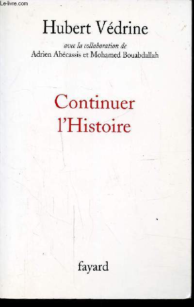 CONTINUER L'HISTOIRE