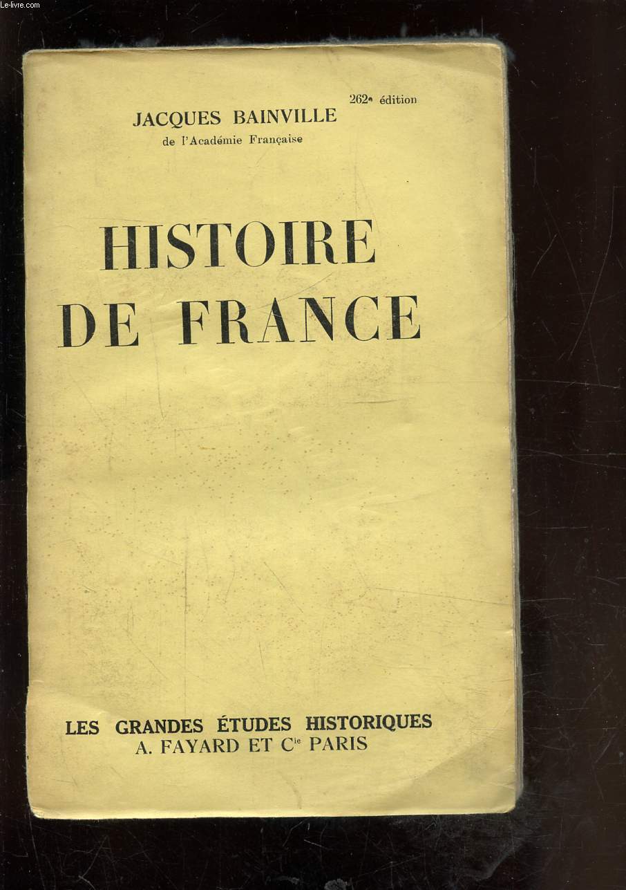 HISTOIRE DE FRANCE