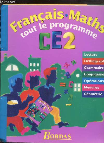 FRANCAIS-MATHS TOUT LE PROGRAMME - CE2
