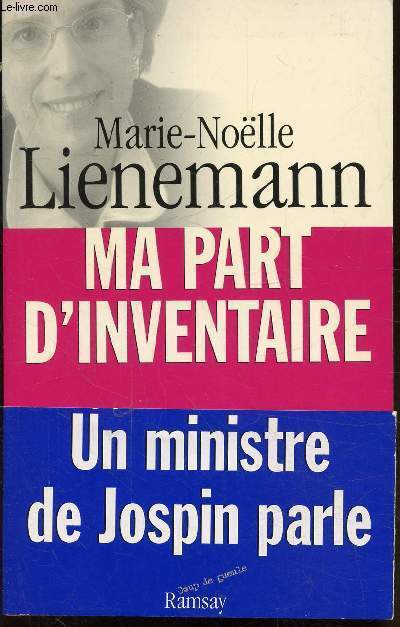 MA PART D'INVENTAIRE