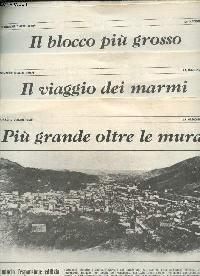 CRONACHE D'ALTRI TEMPI - LA NAZIONE (INCOMPLET)