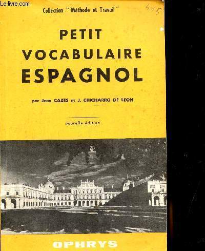 PETIT VOCABULAIRE ESPAGNOL -